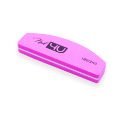 Mini pulētājs, pusmēness 180/240, NAIL4U 1gb.
